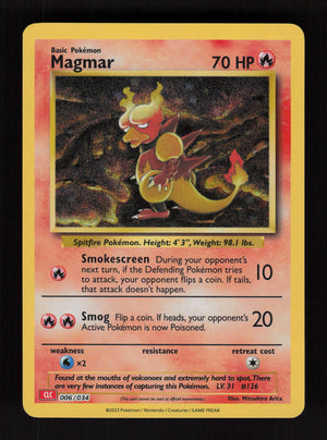 Magmar 006/034 - Classic Collection - Trading Card Game Classic