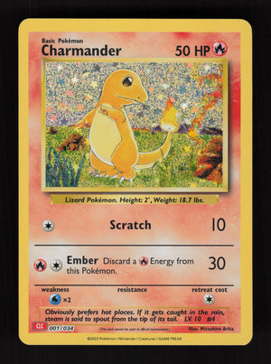 Charmander 001/034 - Classic Collection - Trading Card Game Classic