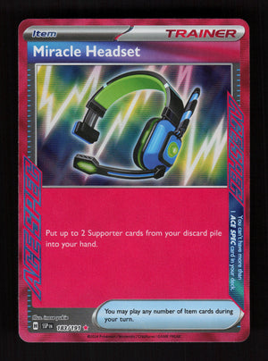 Miracle Headset 183/191 - ACE SPEC Rare - Surging Sparks