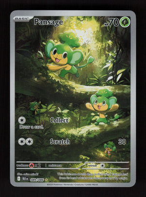 Pansage 089/086 - Illustration Rare - Black Bolt