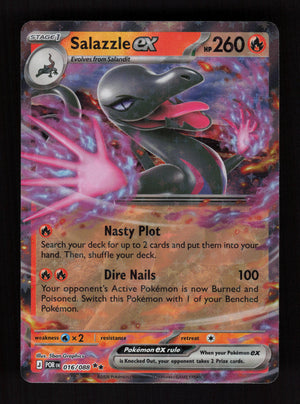 Salazzle ex 016/088 - Double Rare - ME03: Perfect Order