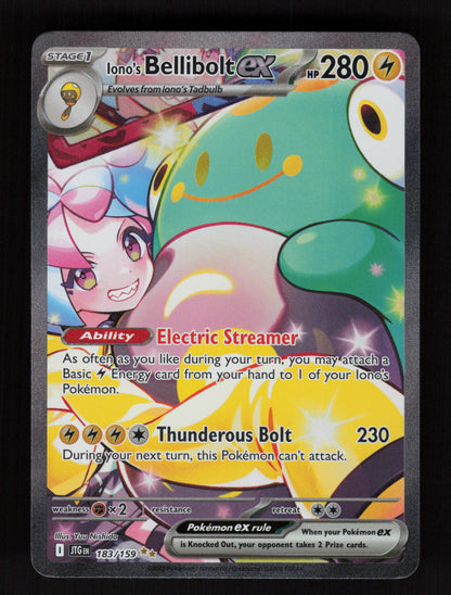 Iono's Bellibolt ex 183/159 - Special Illustration Rare - Journey Together