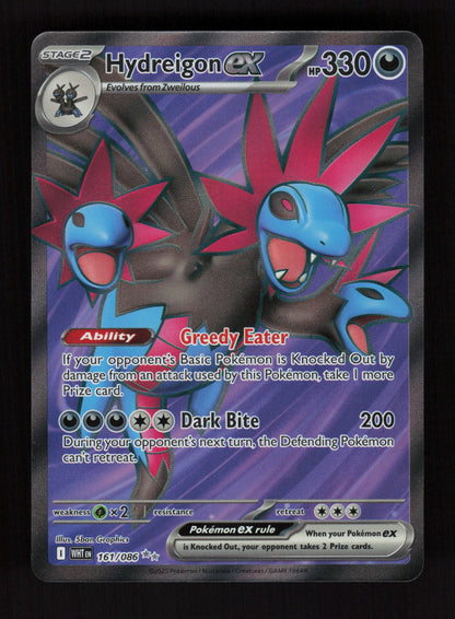 Hydreigon ex 161/086 - Double Rare - White Flare