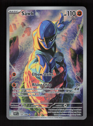 Sawk 130/086 - Illustration Rare - White Flare
