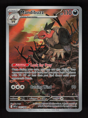 Mandibuzz 145/086 - Illustration Rare - White Flare