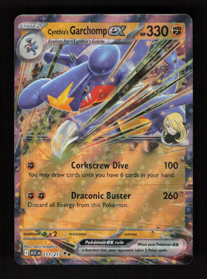 Cynthia's Garchomp ex 111/217 - Double Rare - Ascended Heroes