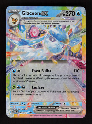 Glaceon ex 026/131 - Double Rare - Prismatic Evolutions