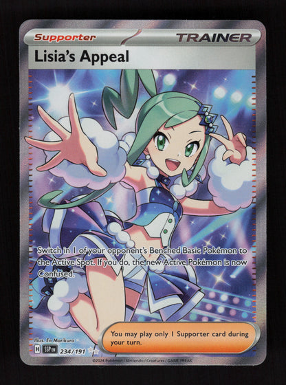 Lisia's Appeal 234/191 - Ultra Rare - Surging Sparks