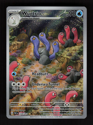Wugtrio 224/091 - Illustration Rare - Paldean Fates