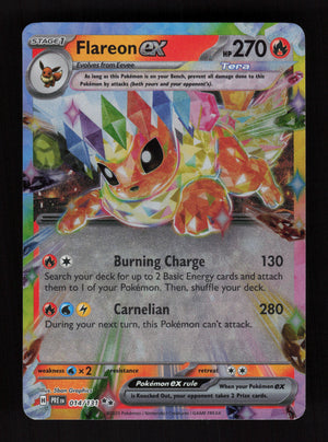 Flareon ex 014/131 - Double Rare - SV: Prismatic Evolutions