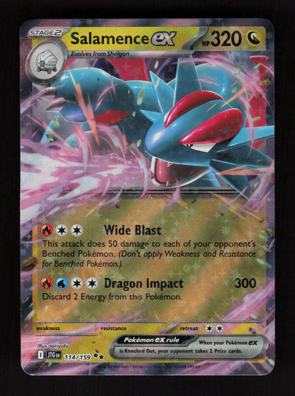 Salamence ex 114/159 - Double Rare - SV09: Journey Together