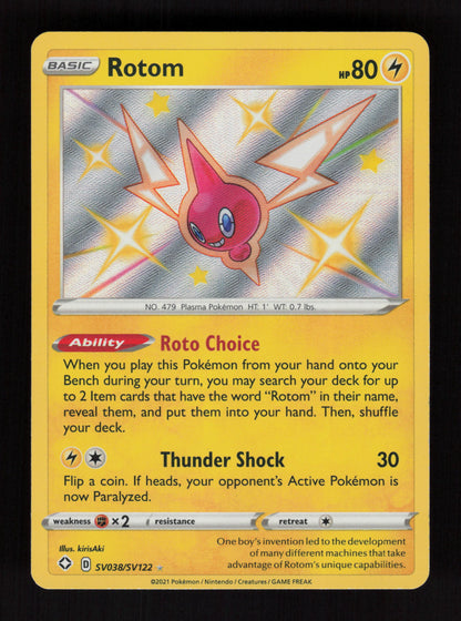 Rotom SV038/SV122 - Shiny Holo - Shining Fates