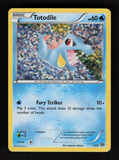 Totodile 5/12 - Holo - McDonald's Promos 2016
