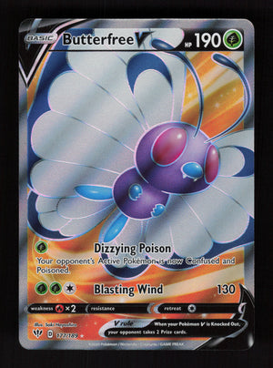 Butterfree V 177/189 - Ultra Rare - SWSH03: Darkness Ablaze