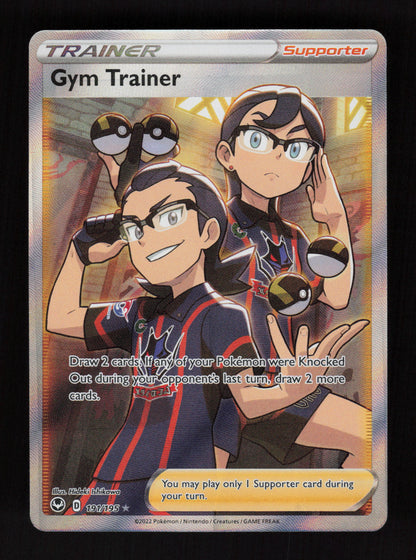Gym Trainer 191/195 – Ultra Rare - Silver Tempest