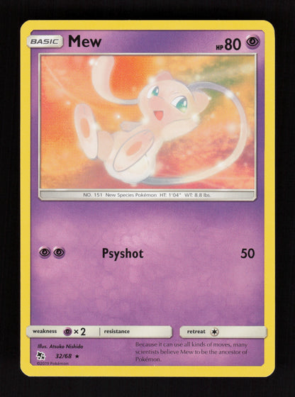 Mew 32/68 - Rare - Hidden Fates