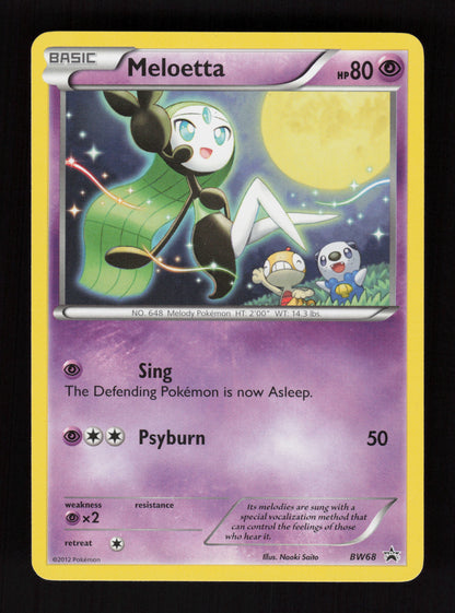 Meloetta BW68 - Black and White Promos