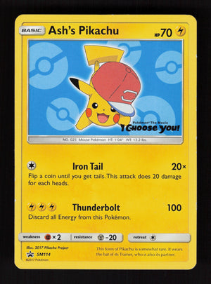 Ash's Pikachu SM114 - SM Promos