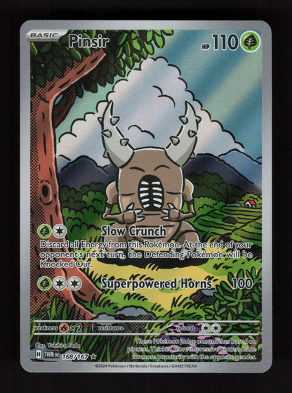 Pinsir 168/167 - Illustration Rare - SV06: Twilight Masquerade