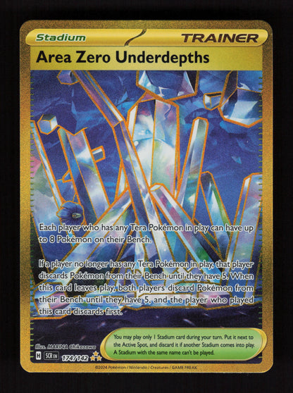 Area Zero Underdepths 174/142 - Hyper Rare - Stellar Crown