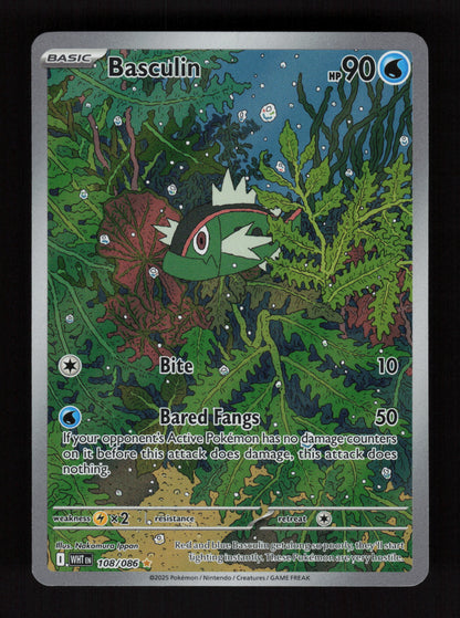 Basculin 108/086 - Illustration Rare - SV: White Flare