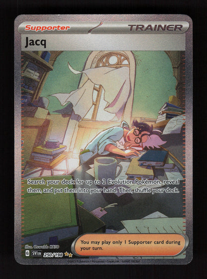 Jacq 250/198 - Special Illustration Rare - Scarlet & Violet Base Set