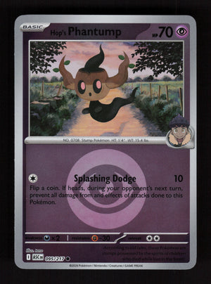 Hop's Phantump 095/217 - Energy Reverse Holo - Ascended Heroes