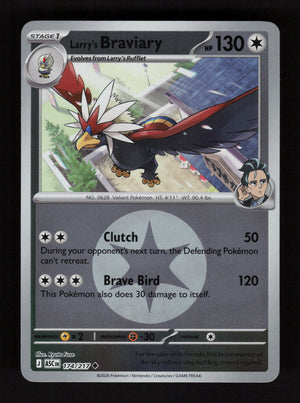 Larry's Braviary 174/217 - Energy Reverse Holo - Ascended Heroes