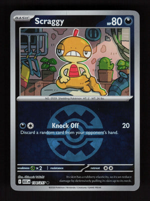 Scraggy 134/217 - Ball Reverse Holo - Ascended Heroes