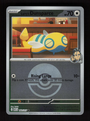 Larry's Dunsparce 163/217 - Ball Reverse Holo - Ascended Heroes