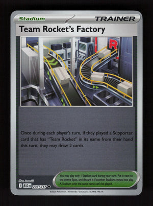 Team Rocket's Factory 203/217 - Reverse Holo - Ascended Heroes