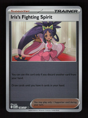 Iris's Fighting Spirit 190/217 - Reverse Holo - Ascended Heroes