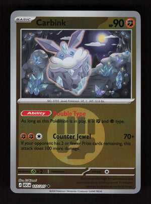 Carbink 117/217 - Energy Reverse Holo - Ascended Heroes