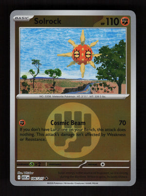 Solrock 106/217 - Energy Reverse Holo - Ascended Heroes