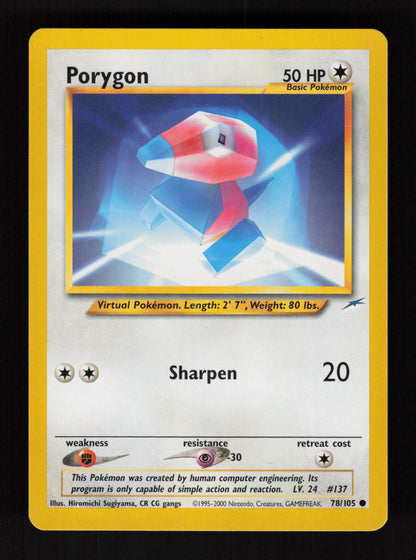 Porygon 078/105 - Common - Neo Destiny