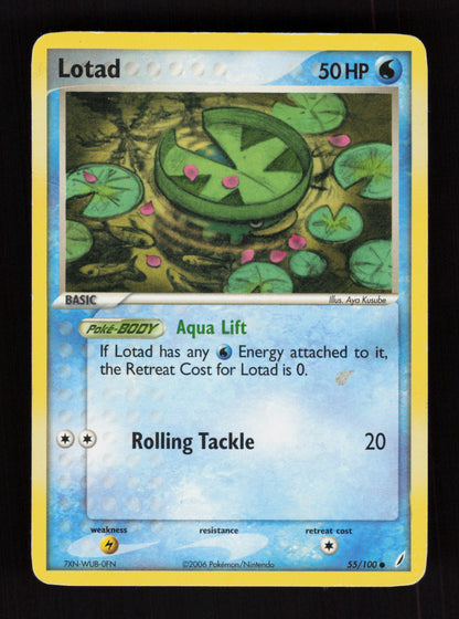 lotad 55/100 - EX Crystal Guardians