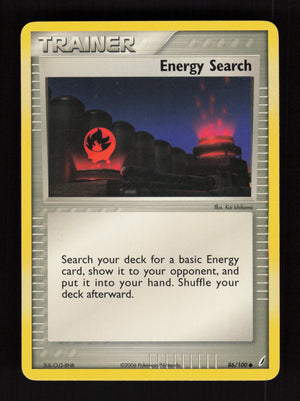 Energy Search 86/100 - EX Crystal Guardians