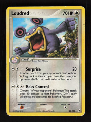 Loudred 23/100 - EX Crystal Guardians