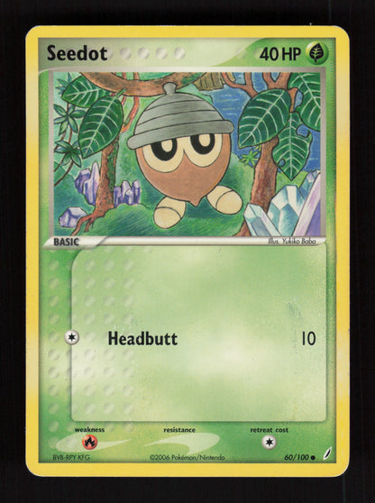 Seedot 60/100 - EX Crystal Guardians