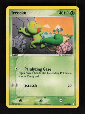Treecko 67/100 - EX Crystal Guardians