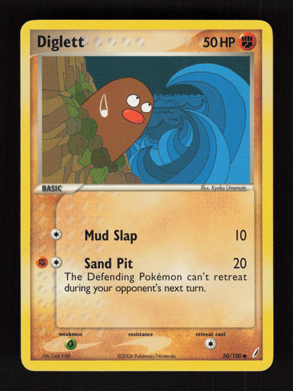 Diglett 50/100 - EX Crystal Guardians