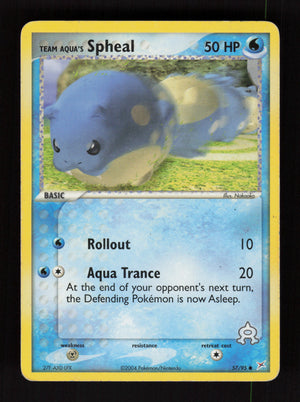 Team Aqua's Spheal 57/95 - Team Magma vs Team Aqua