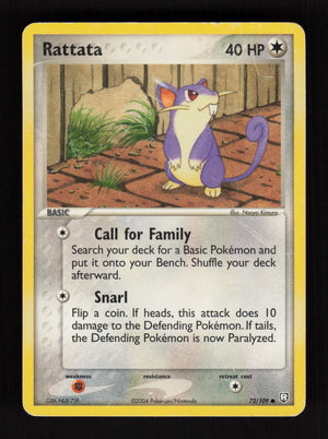 Rattata 72/109 - Team Rocket Returns