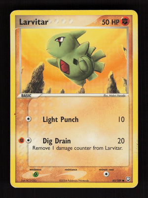 Larvitar 63/109 - Team Rocket Returns
