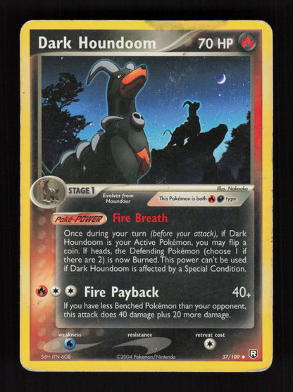 Dark Houndoom 37/109 - Team Rocket Returns