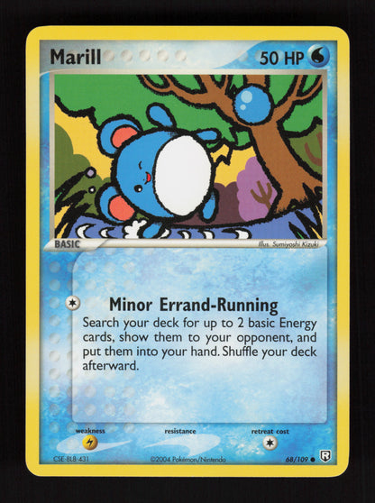 Marill 68/109 - Team Rocket Returns