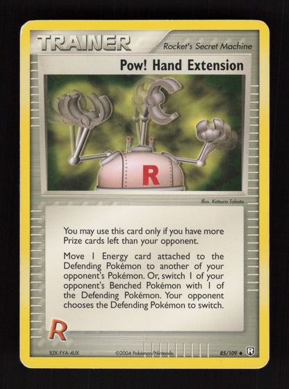 Pow! Hand Extension 85/109 - Team Rocket Returns