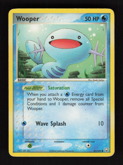 Wooper 81/109 - Team Rocket Returns