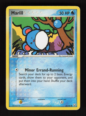 Marill 68/109 - Team Rocket Returns