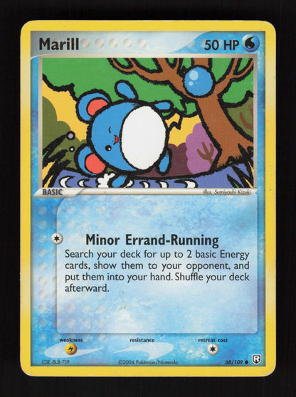 Marill 68/109 - Team Rocket Returns